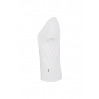 Hakro Damen-V-Shirt COOLMAX®, Farbe weiß, Größe M
