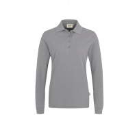 Hakro Damen-Longsleeve-Poloshirt Performance, Farbe titan, Größe XL