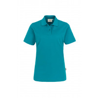 Hakro Damen-Poloshirt Top, Farbe smaragd, Größe L