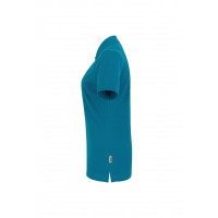 Hakro Damen-Poloshirt Top, Farbe petrol, Größe 3XL