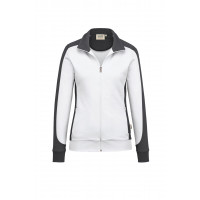 Hakro Damen-Sweatjacke Contrast Performance, 0277