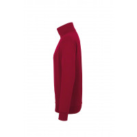 Hakro Zip-Sweatshirt Premium, Farbe weinrot, Größe XS