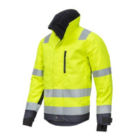 Snickers Workwear AllroundWork, High-Vis 37.5® isolierende Arbeitsjacke, Klasse 3, 1130
