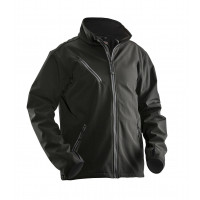 Jobman Workwear Softshell Jacke, Farbe Schwarz, Größe L