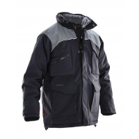 Jobman Workwear Winter Parka, Farbe Schwarz, Größe L