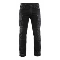 Blåkläder Service trousers with stretch panels, 14591142, Farbe Schwarz, Größe C50