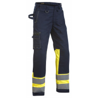 Blåkläder Multinorm Bundhose, 14781506, Farbe Marineblau/Gelb, Größe C48