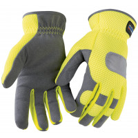 Blåkläder Handschuh Handwerk High Vis, 22423932, Farbe Gelb/Grau, Größe 8