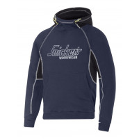 Snickers Workwear Kapuzensweatshirt mit Logo, 2815, Farbe Navy/Black, Größe XL