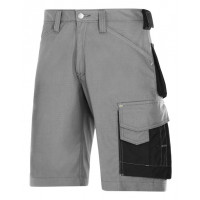 Snickers Workwear Arbeitsshorts, Rip Stop, 3123, Farbe Grey/Black, Größe 46