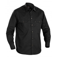 Blåkläder Profilhemd, 32351190, Farbe Schwarz, Größe L