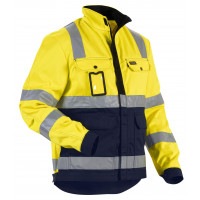 Blåkläder High Vis Jacke Kl. 3, 40231804, Farbe Gelb/Marineblau, Größe L