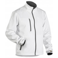 Blåkläder Softshell-Jacke Light, 49522518, Farbe Weiß/Grau, Größe L