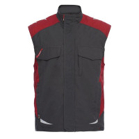 FE-Engel Galaxy Serviceweste, 5810-254, Farbe Anthrazit Grau/Tomato Red, Größe XS