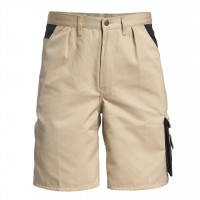 FE-Engel Berufsshorts Enterprise, 6600-780, Farbe Khaki/Schwarz, Größe 46