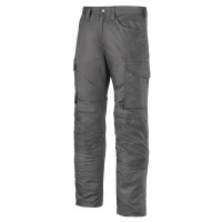Snickers Workwear Service Arbeitshose mit Knee Guard, 6801, Farbe Steel Grey, Größe 44