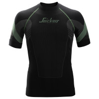 Snickers Workwear FlexiWork, Nahtloses Kurzarm-Shirt, 9426