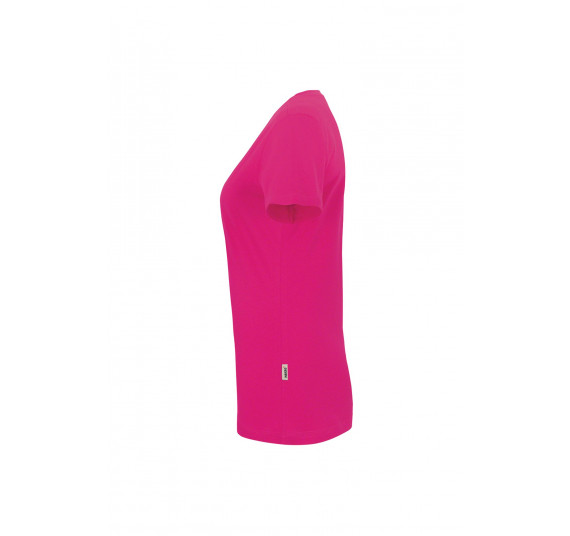 Hakro Damen-V-Shirt Classic, Farbe magenta, Größe M