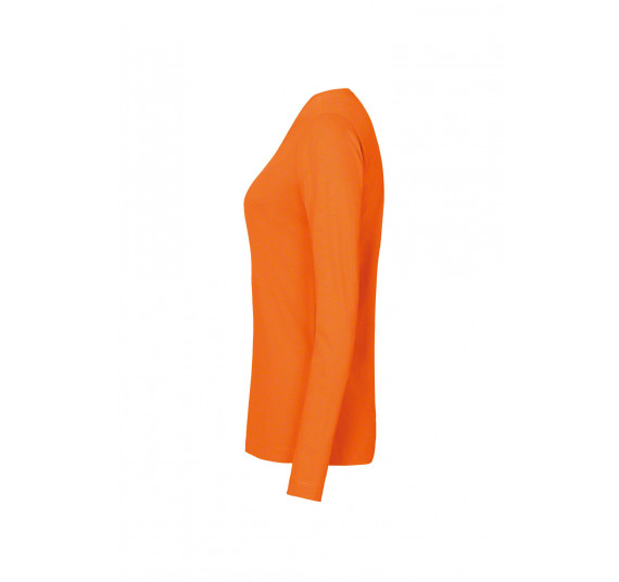 Hakro Damen-Longsleeve Performance, Farbe orange, Größe 2XL