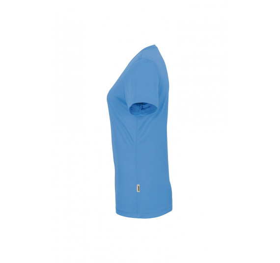 Hakro Damen-V-Shirt COOLMAX®, Farbe malibublau, Größe S