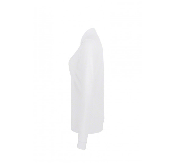 Hakro Damen-Longsleeve-Poloshirt Performance, Farbe weiß, Größe L