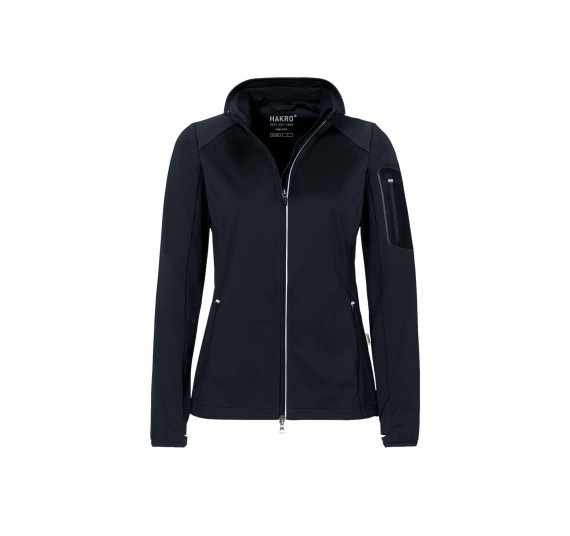 Hakro Damen-Light-Softshelljacke Sidney, Farbe schwarz, Größe 5XL