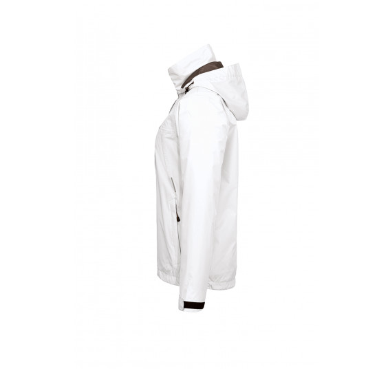 Hakro Damen-Regenjacke Colorado, Farbe weiß, Größe M