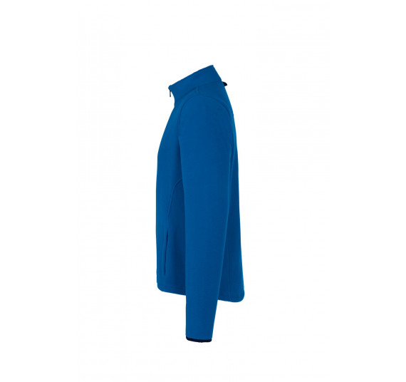 Hakro Heavy-Fleecejacke Manitoba mit HAKRO-ZIP-IN-SYSTEM, Farbe royalblau, Größe S