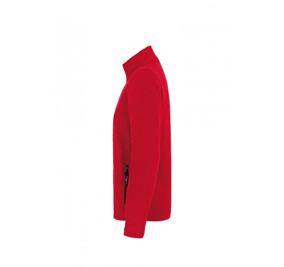 Hakro Fleecejacke Langley, Farbe rot, Größe S