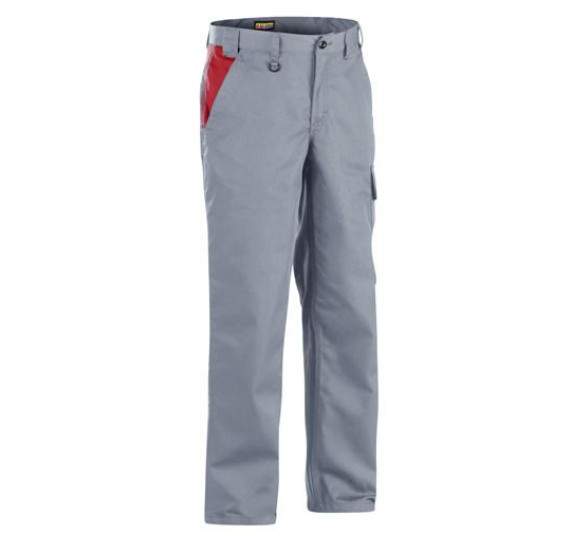 Blåkläder Bundhose Industrie, 14041800, Farbe Grau/Rot, Größe C52