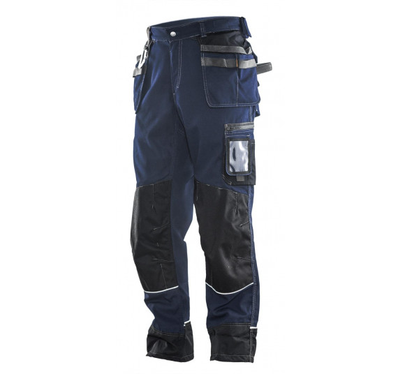 Jobman Workwear Handwerker Hose, Farbe Marine/Schwarz, Größe D104