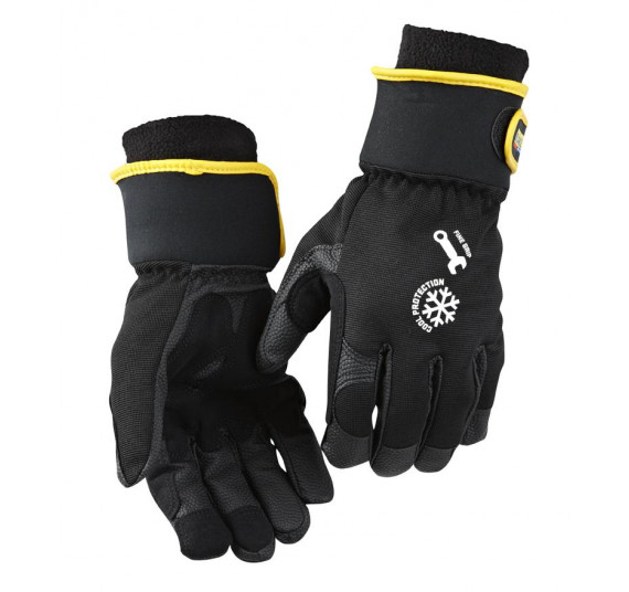 Blåkläder Winter-Handschuh Mechanik, 22473944, Farbe Schwarz/Grau, Größe 10