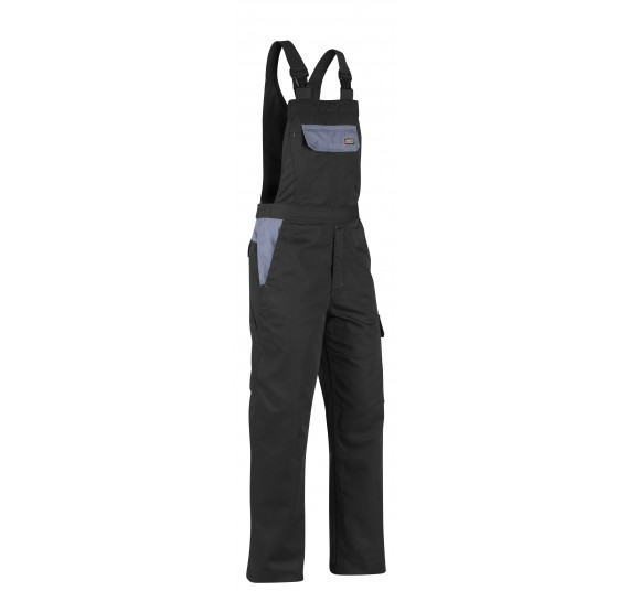 Blåkläder Latzhose Industrie, 26641800, Farbe Schwarz/Grau, Größe C48