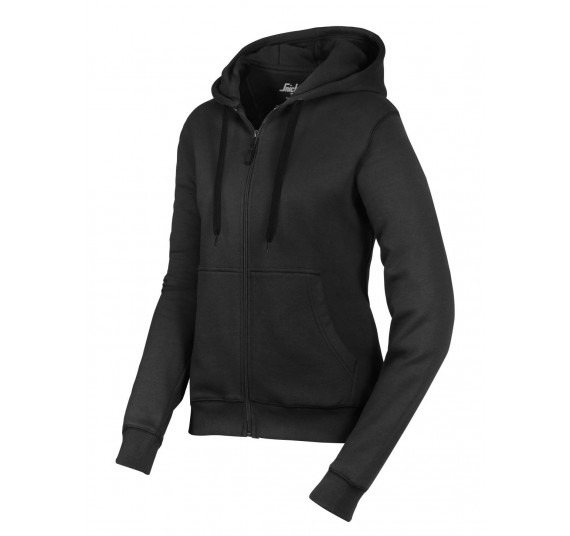 Snickers Workwear Damen Reißverschluss Sweatshirt, 2806, Farbe Black, Größe L