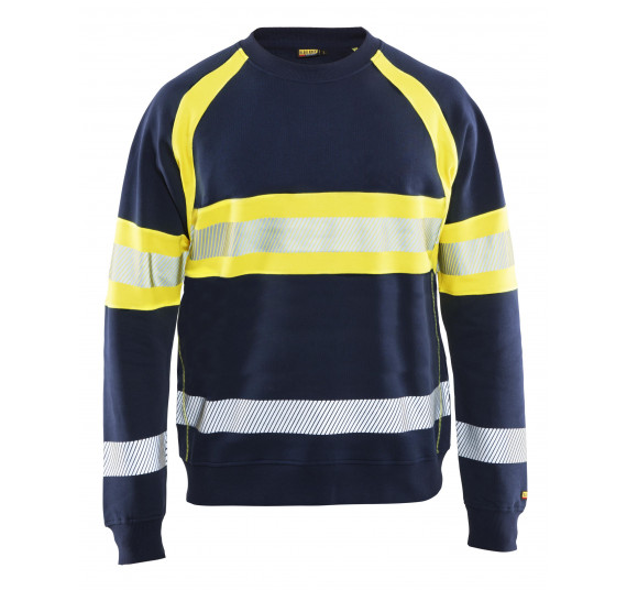 Blåkläder Highvisibility sweatshirt class 1, 33591158