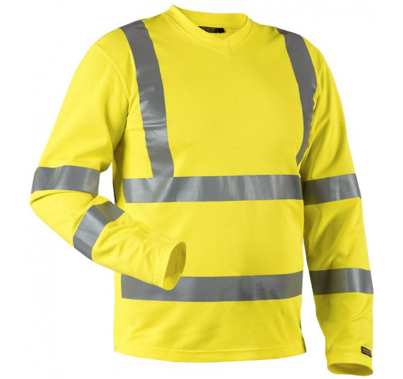 Blåkläder High Vis / UPF 50+ Langarm Shirt Kl. 3, 33811070