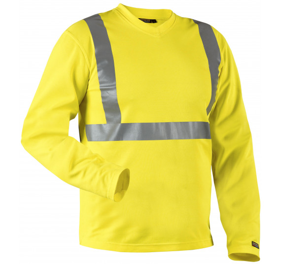 Blåkläder Highvisibility Langarm Shirt Kl. 2, 33831011