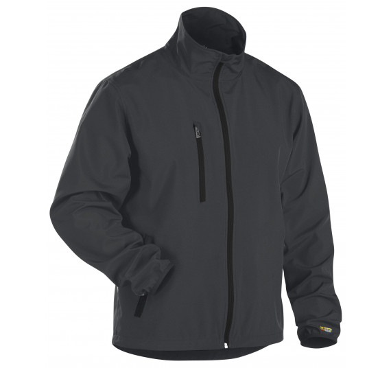 Blåkläder Softshell-Jacke Light, 49522518, Farbe Dunkelgrau/Schwarz, Größe XL