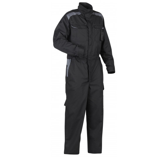 Blåkläder Overall Industrie, 60541800, Farbe Schwarz/Grau, Größe C50