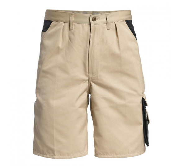 FE-Engel Berufsshorts Enterprise, 6600-780, Farbe Khaki/Schwarz, Größe 46