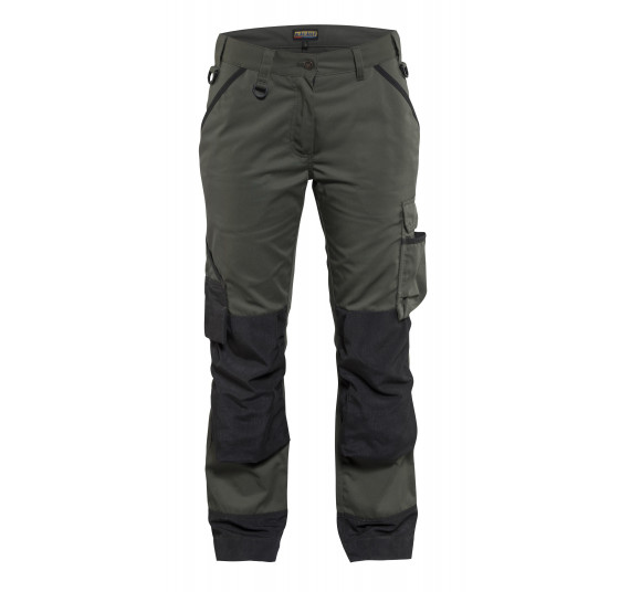 Blåkläder Bundhose Garten Damen, 71541835, Farbe Armygrün/Schwarz, Größe C40